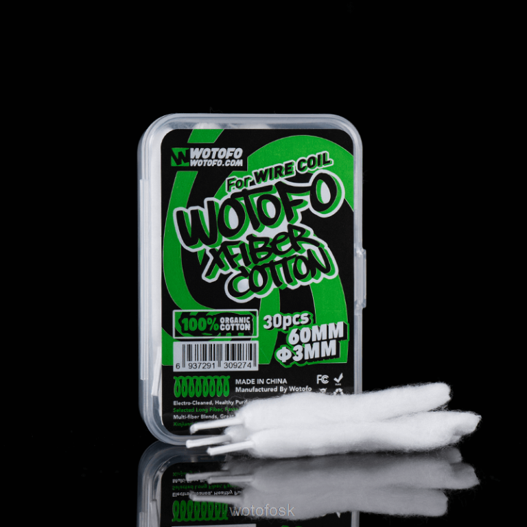 Hrúbka 3mm-30ks Z624V316 Wotofo bavlna xfiber - WOTOFO e-cigarette