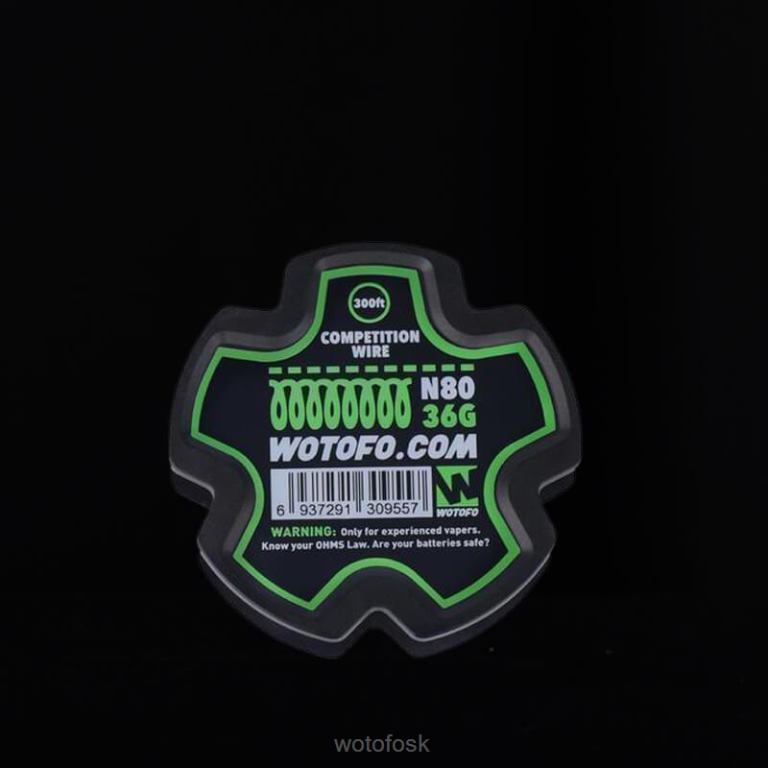 Súťažný drôt ni80 - 36g 300ft Z624V354 Wotofo vopred zostavená cievka drôtu - WOTOFO vape pods
