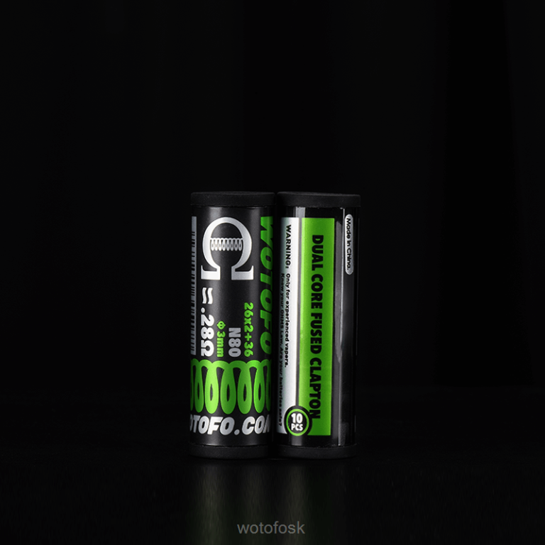 dvojjadrový poistkový clapton 0,28 ohm 10ks Z624V314 Wotofo vopred zostavené cievky - WOTOFO vape pods