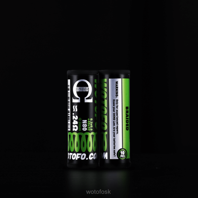 dvojjadrový poistkový clapton 0,28 ohm 10ks Z624V314 Wotofo vopred zostavené cievky - WOTOFO vape pods