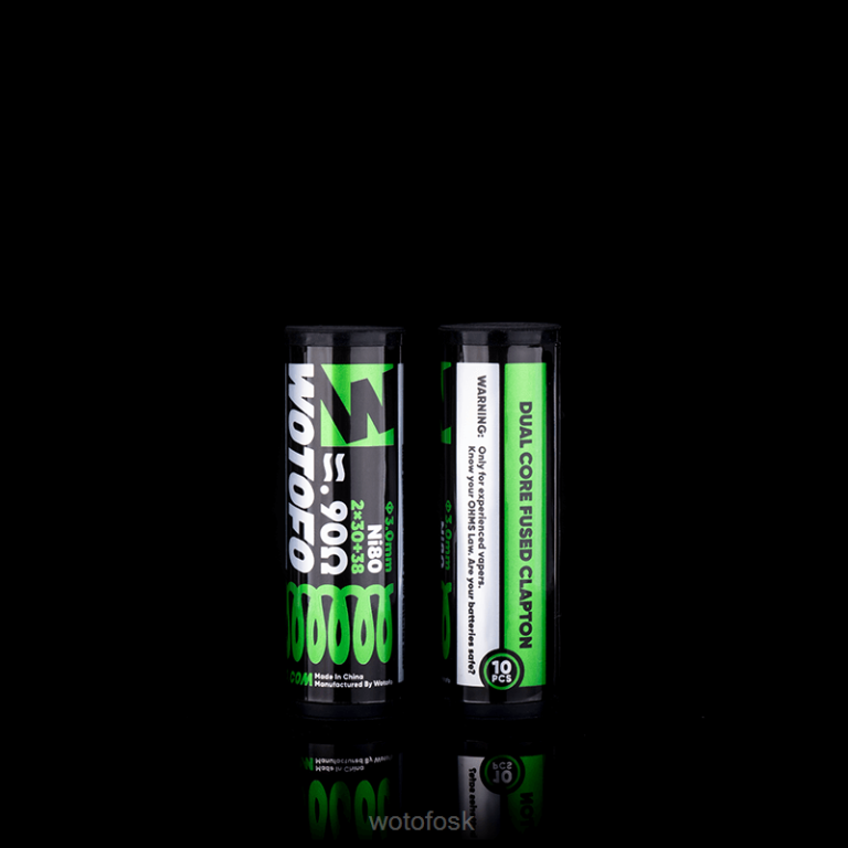 dvojjadrový poistkový clapton 0,28 ohm 10ks Z624V314 Wotofo vopred zostavené cievky - WOTOFO vape pods