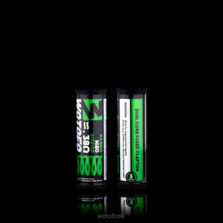 dvojjadrový poistkový clapton 0,28 ohm 10ks Z624V314 Wotofo vopred zostavené cievky - WOTOFO vape pods