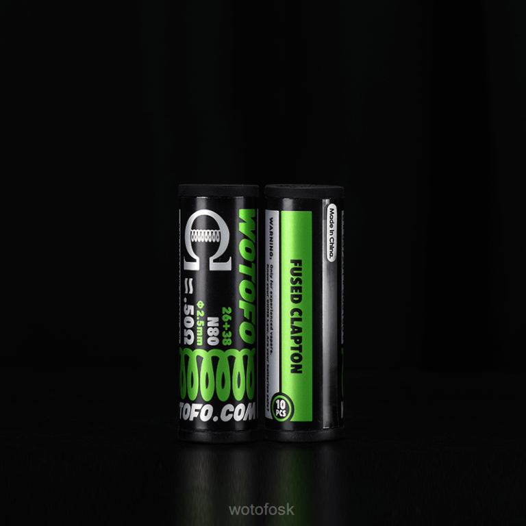 dvojjadrový poistkový clapton 0,28 ohm 10ks Z624V314 Wotofo vopred zostavené cievky - WOTOFO vape pods