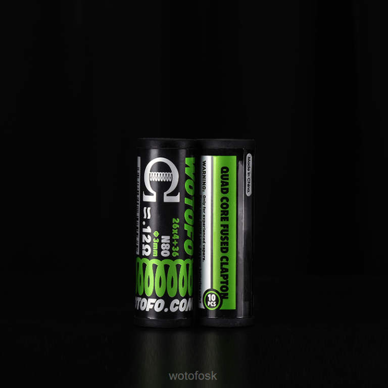 dvojjadrový poistkový clapton 0,28 ohm 10ks Z624V314 Wotofo vopred zostavené cievky - WOTOFO vape pods