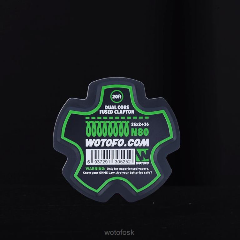dvojjadrový tavený clapton - 26*2+36 Z624V353 Wotofo vopred zostavená cievka drôtu - WOTOFO vape price