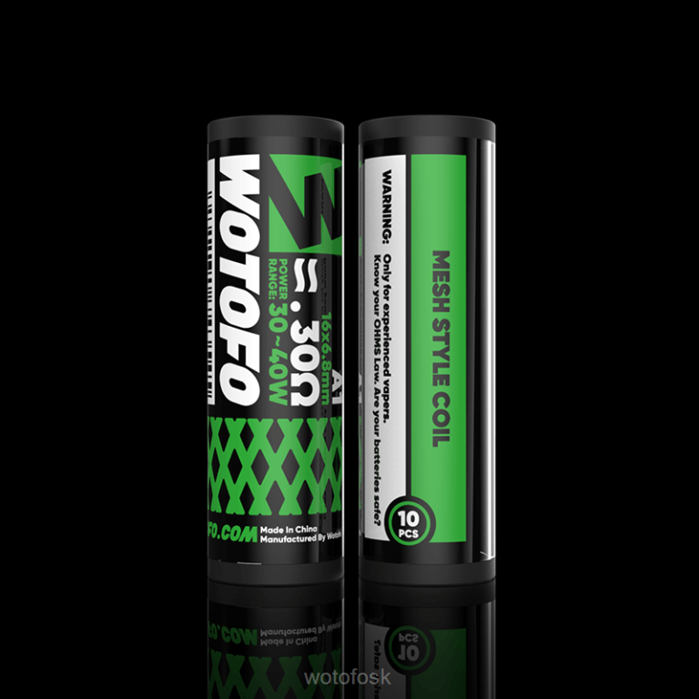 profil ps 0,3ohm 10ks Z624V315 Wotofo cievka v štýle sieťoviny - WOTOFO reviews