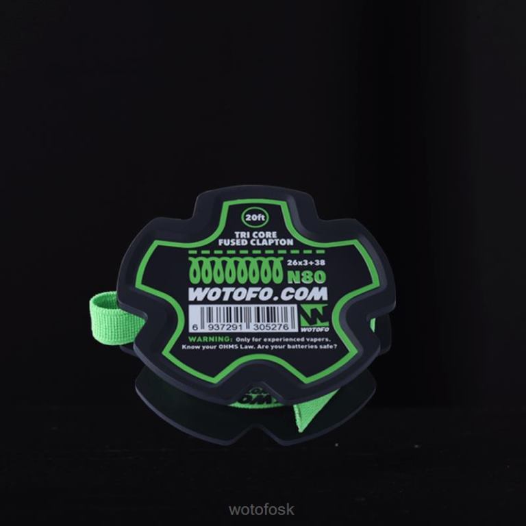 trojjadrový tavený clapton Z624V358 Wotofo vopred zostavená cievka drôtu - WOTOFO vape flavours