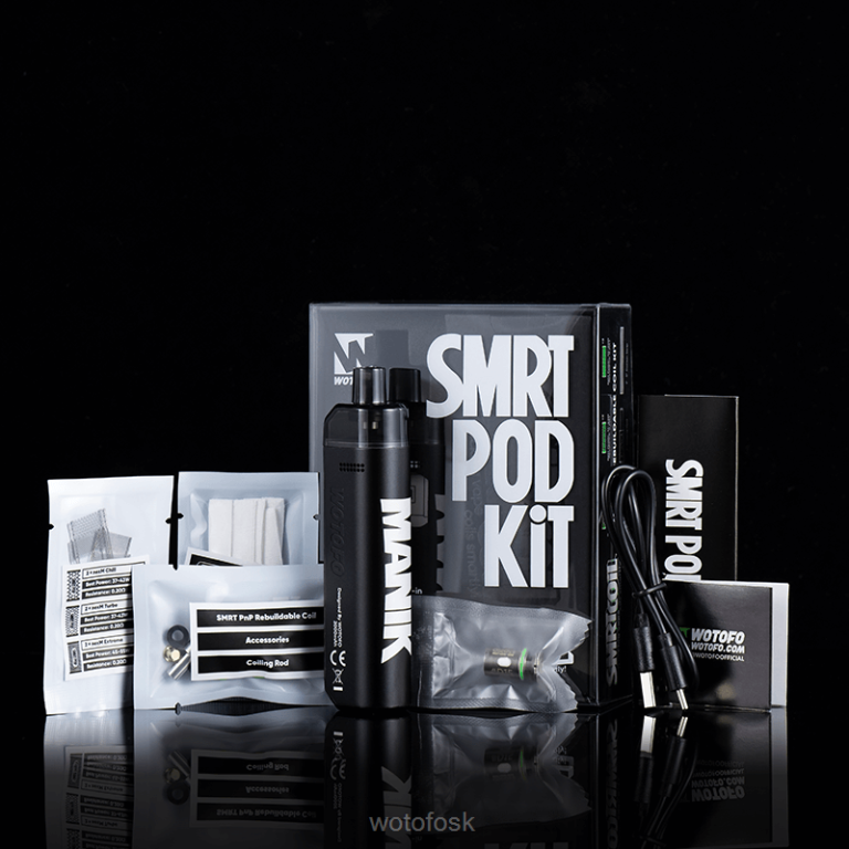 rpm2 kit čierno-modrý Z624V3 Wotofo SMRT súprava pod - WOTOFO vape price